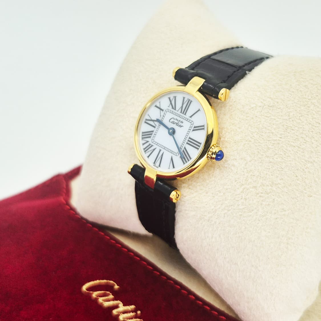 까르띠에 방돔 24mm 화이트 로만 다이얼 상품이미지2