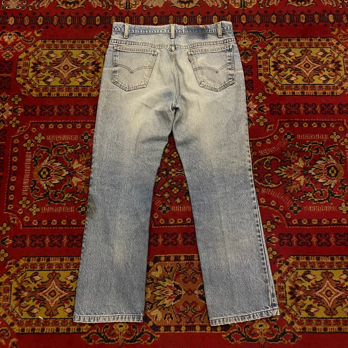 90s USA 빈티지 리바이스 517 오렌지탭 데님팬츠 상품이미지4