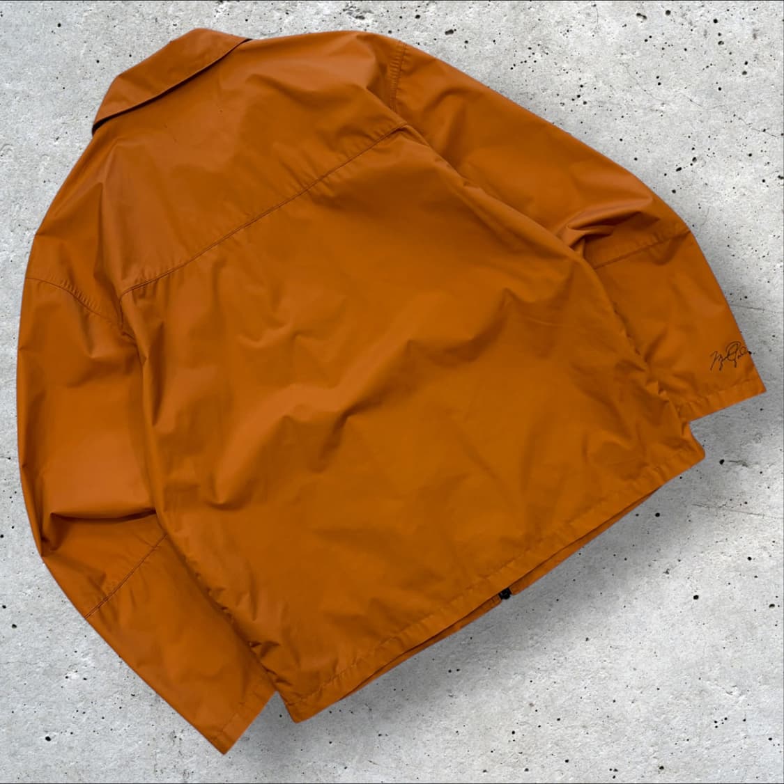 [L] 조던 점프맨 포켓 오렌지색 바람막이 자켓 D110 상품이미지2