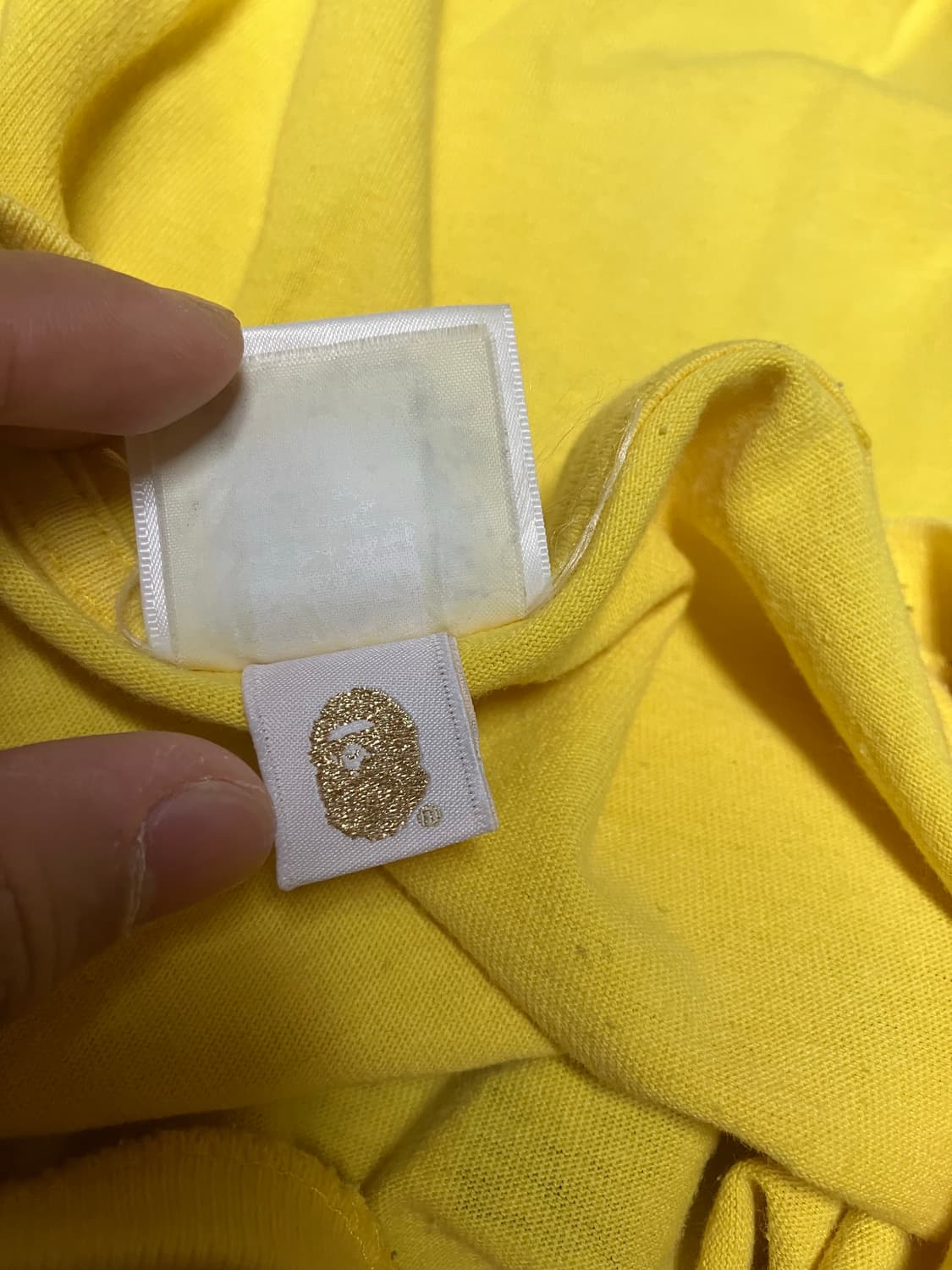 옐로우 베이프 반팔티 3xl 상품이미지5