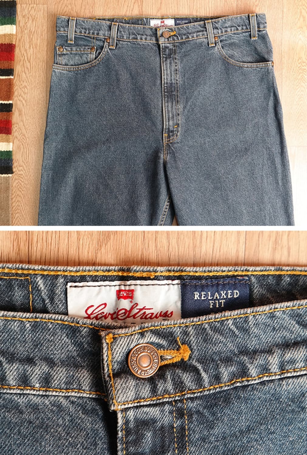 90s 미국산 리바이스 540 오랜지텝 빈티지 40 상품이미지4