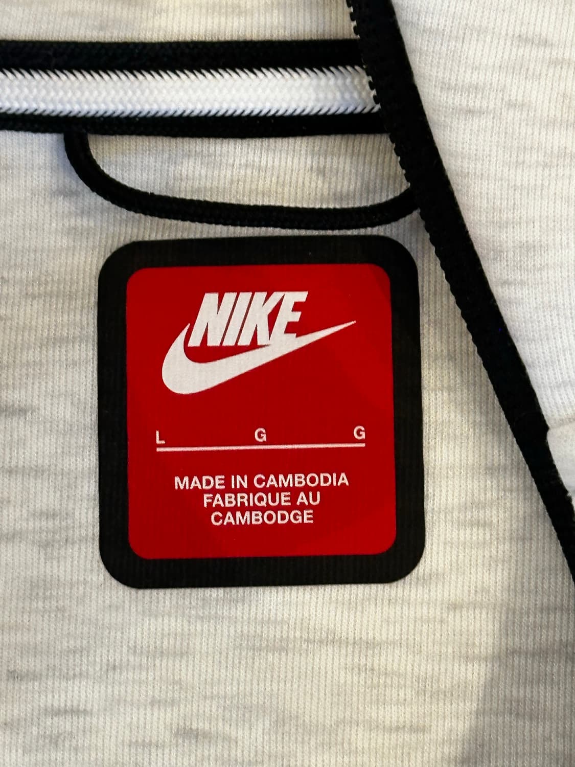 나이키 테크 플리스 화이트 상품이미지2