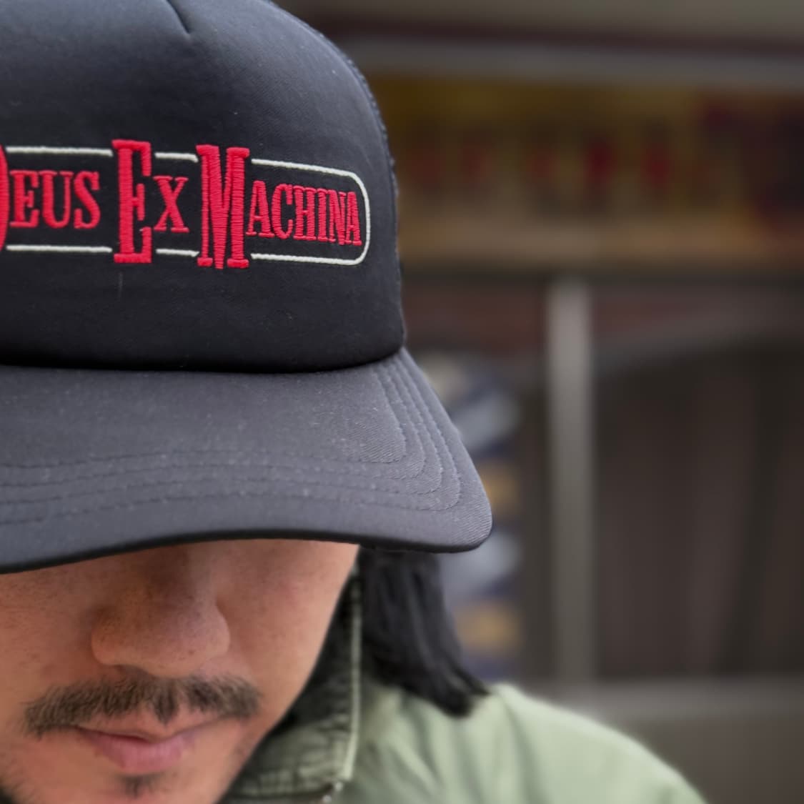 데우스 엑스 마키나 엔젤헤드 트러커 블랙 OS 상품이미지8