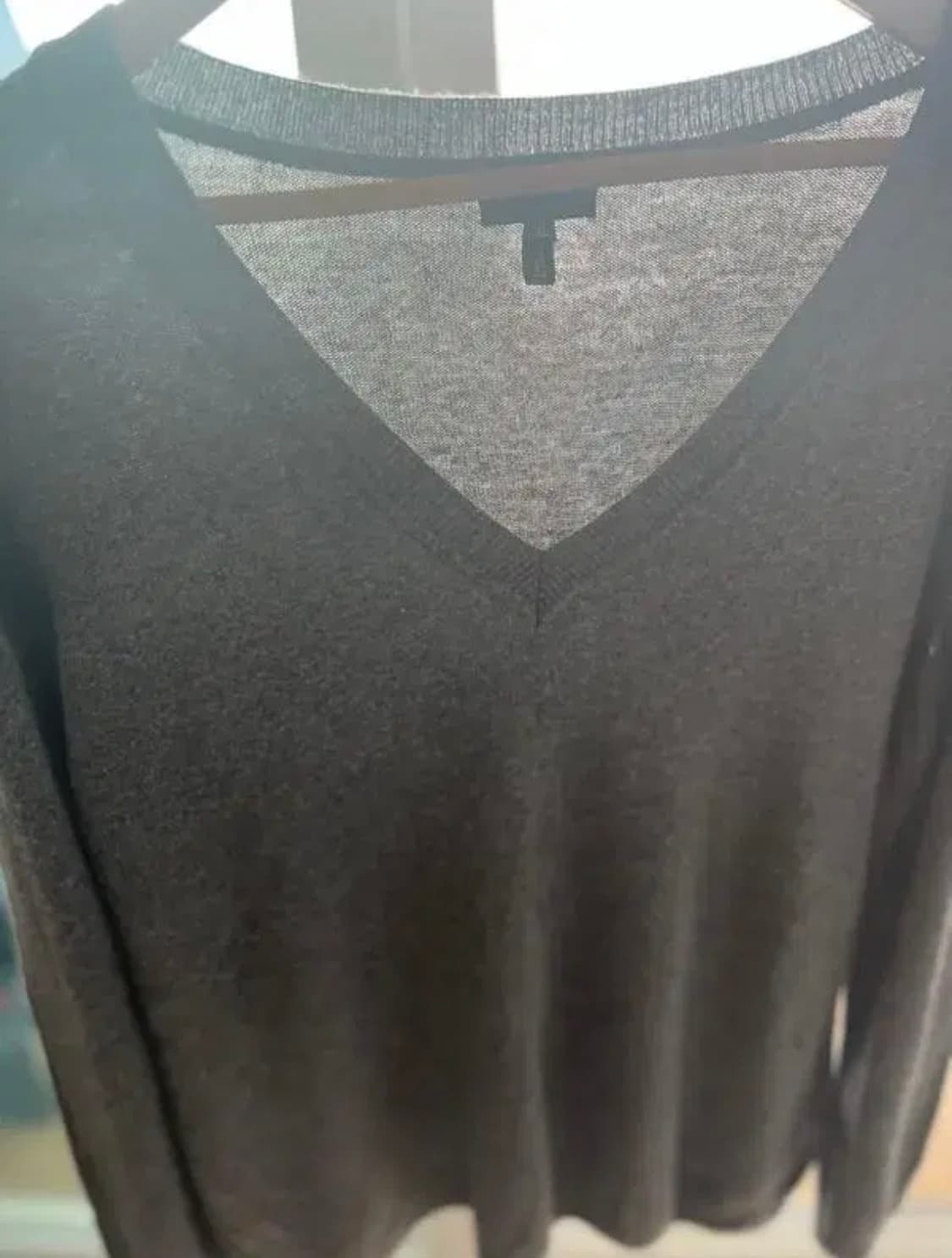 에스까다 정품 앙고라 울니트 빅사이즈 120 그레이 XL 상품이미지8