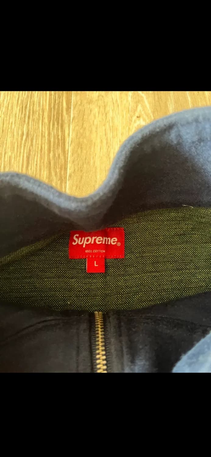 슈프림 자카드 하프집업 상품이미지2