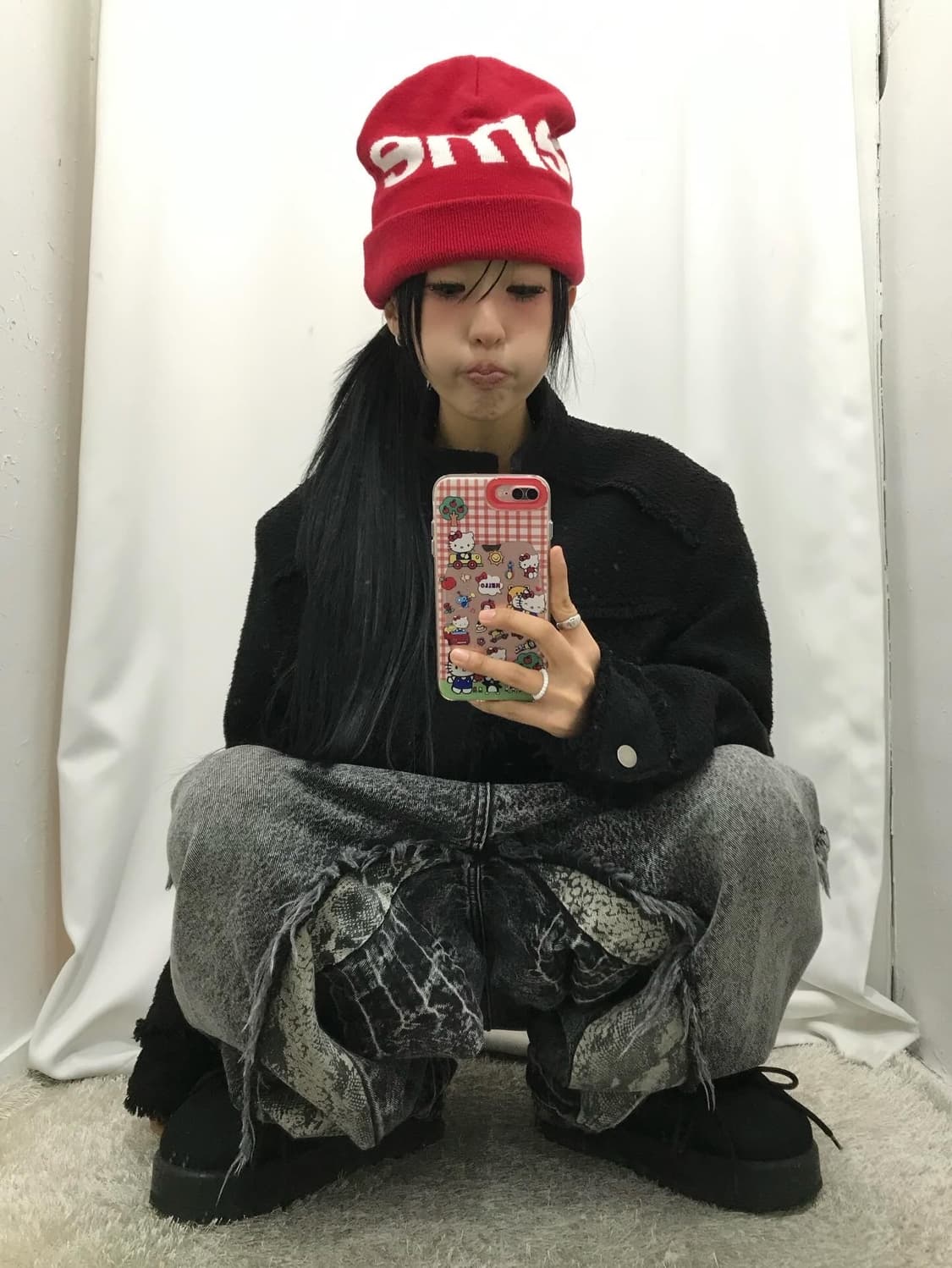 Supreme Big Logo Beanie - 23Fw 상품이미지3