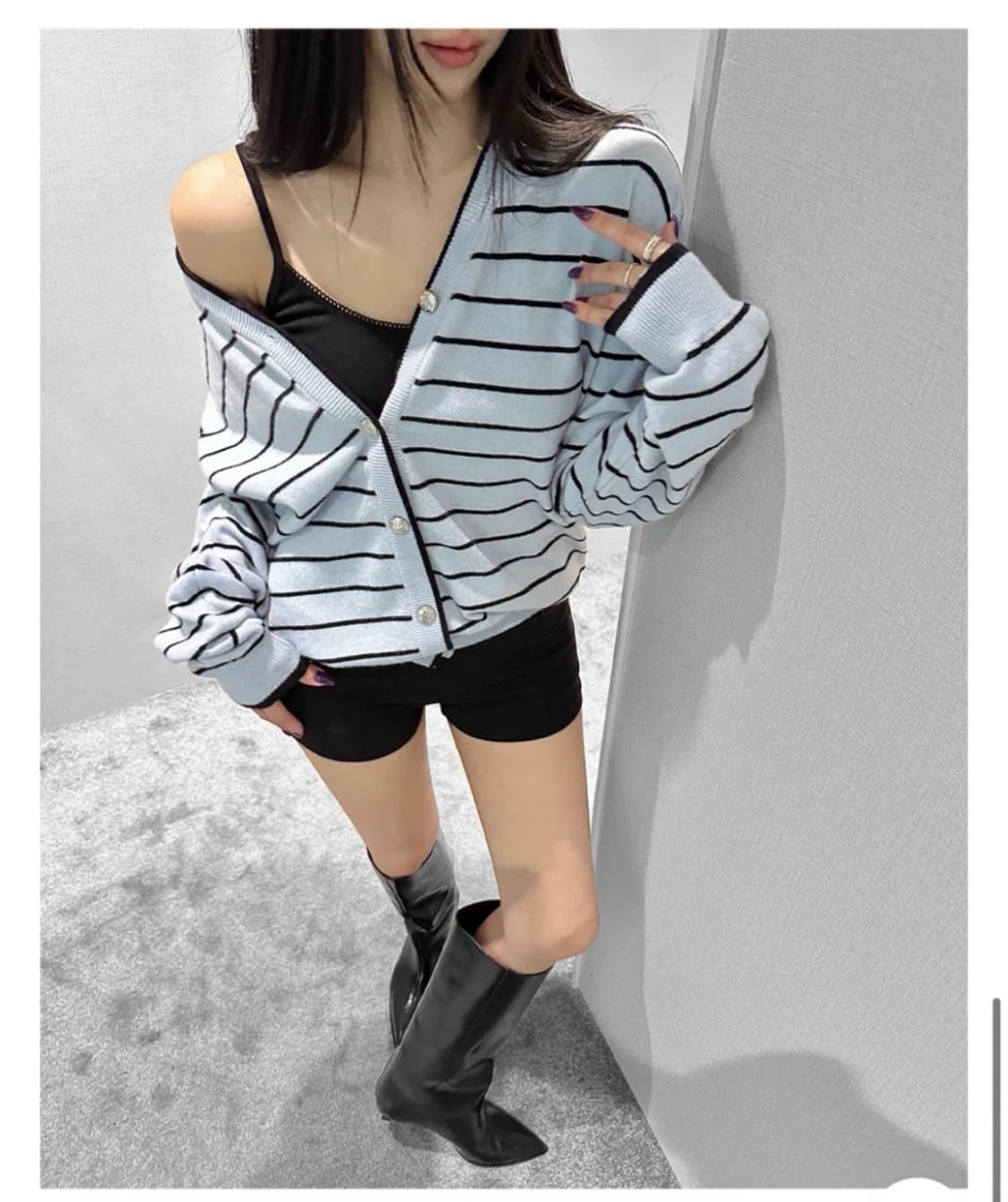 제니 가디건 상품이미지2