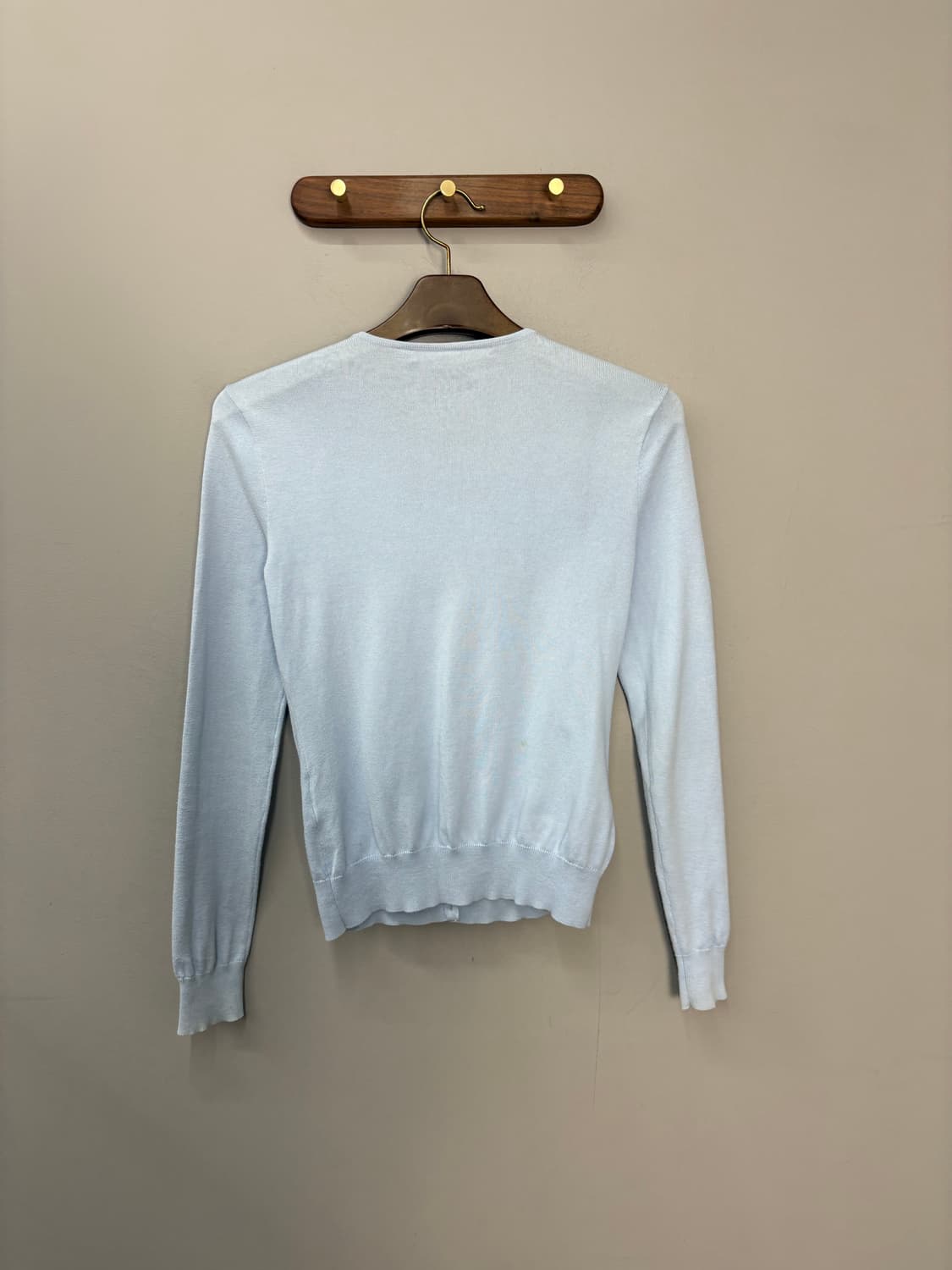 폴로랄프로렌 스포츠 파우더블루 피마코튼 블렌드가디건 A2450 상품이미지4