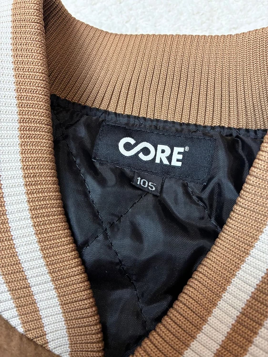 코어 CORE 21FW 레어 롯데자이언츠 바시티 자켓 PN5745    상품이미지6