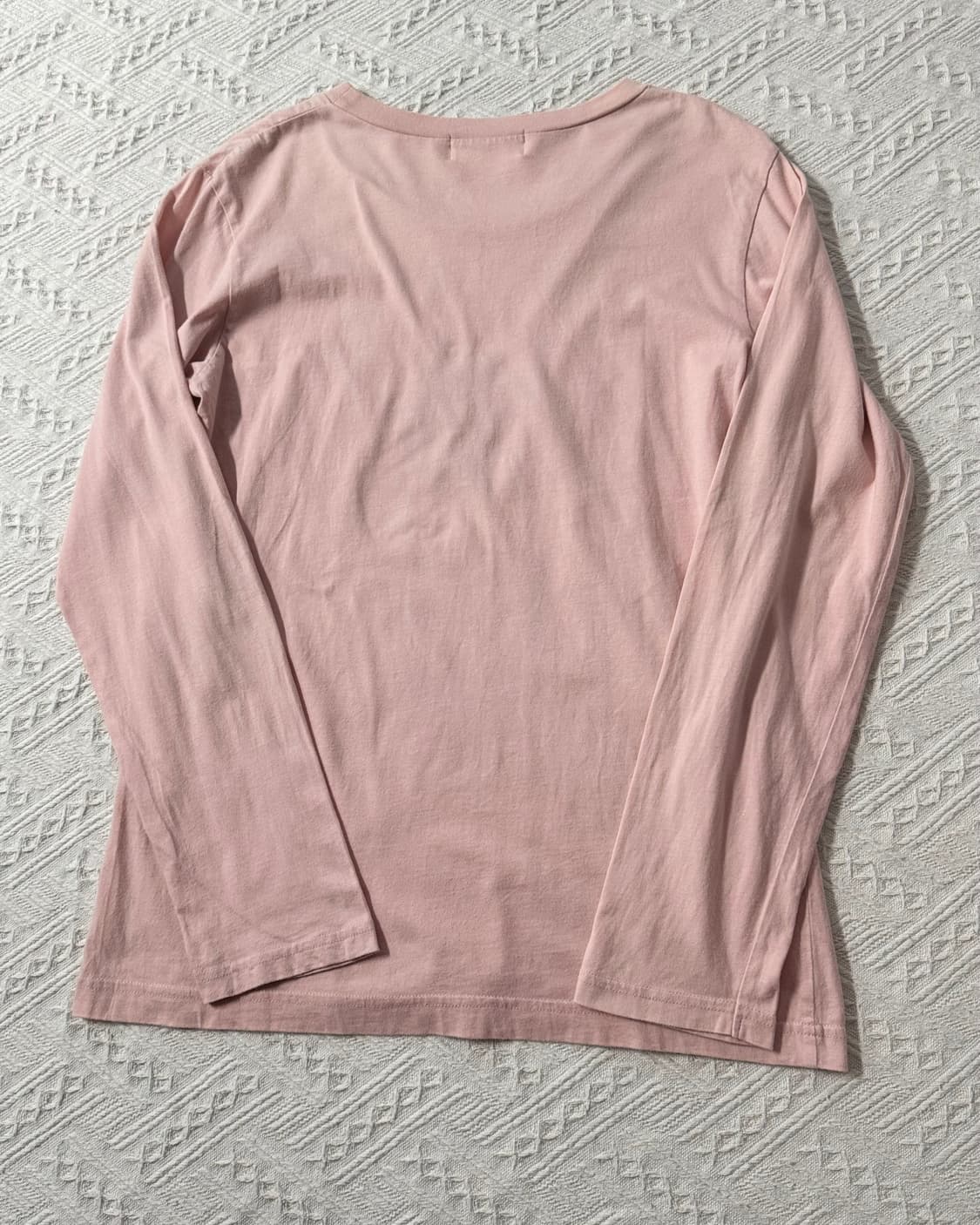 네넷 물개 탈을 쓴 고양이 캐릭터 프린팅 롱 슬리브 티 상품이미지8