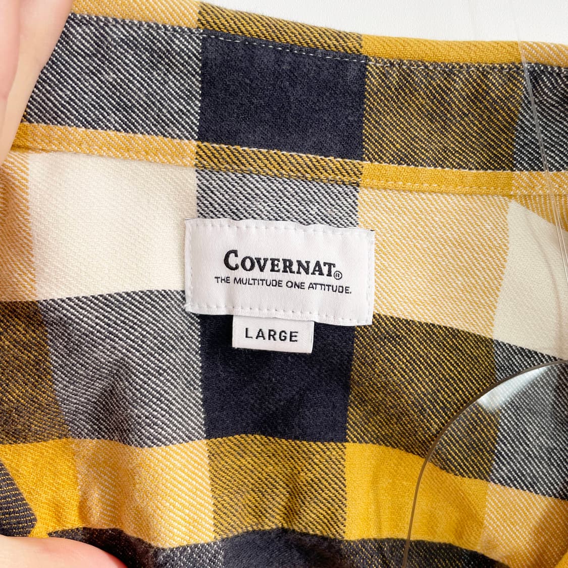 C2 커버낫 웨스턴 투 포켓 체크 셔츠 95사이즈 상품이미지6