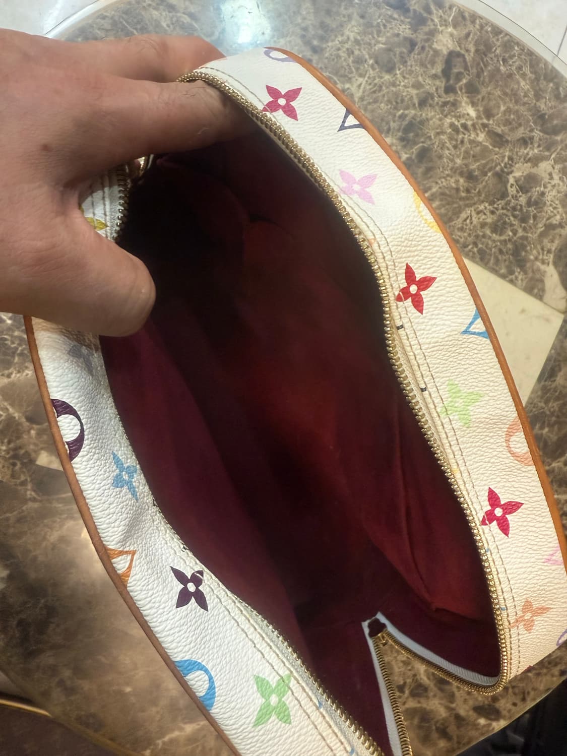 정품 루이비통 무라카미 멀티화이트 트루빌 팝니다 상품이미지6