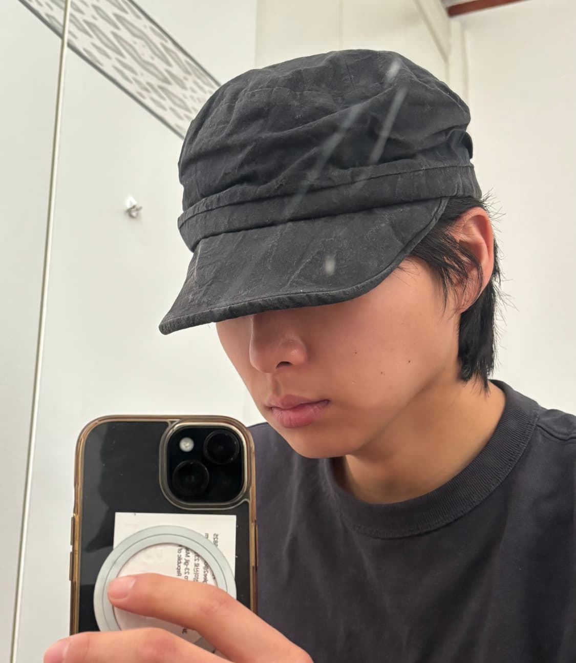 Ca4la 드레이프 와이어 캡 상품이미지1