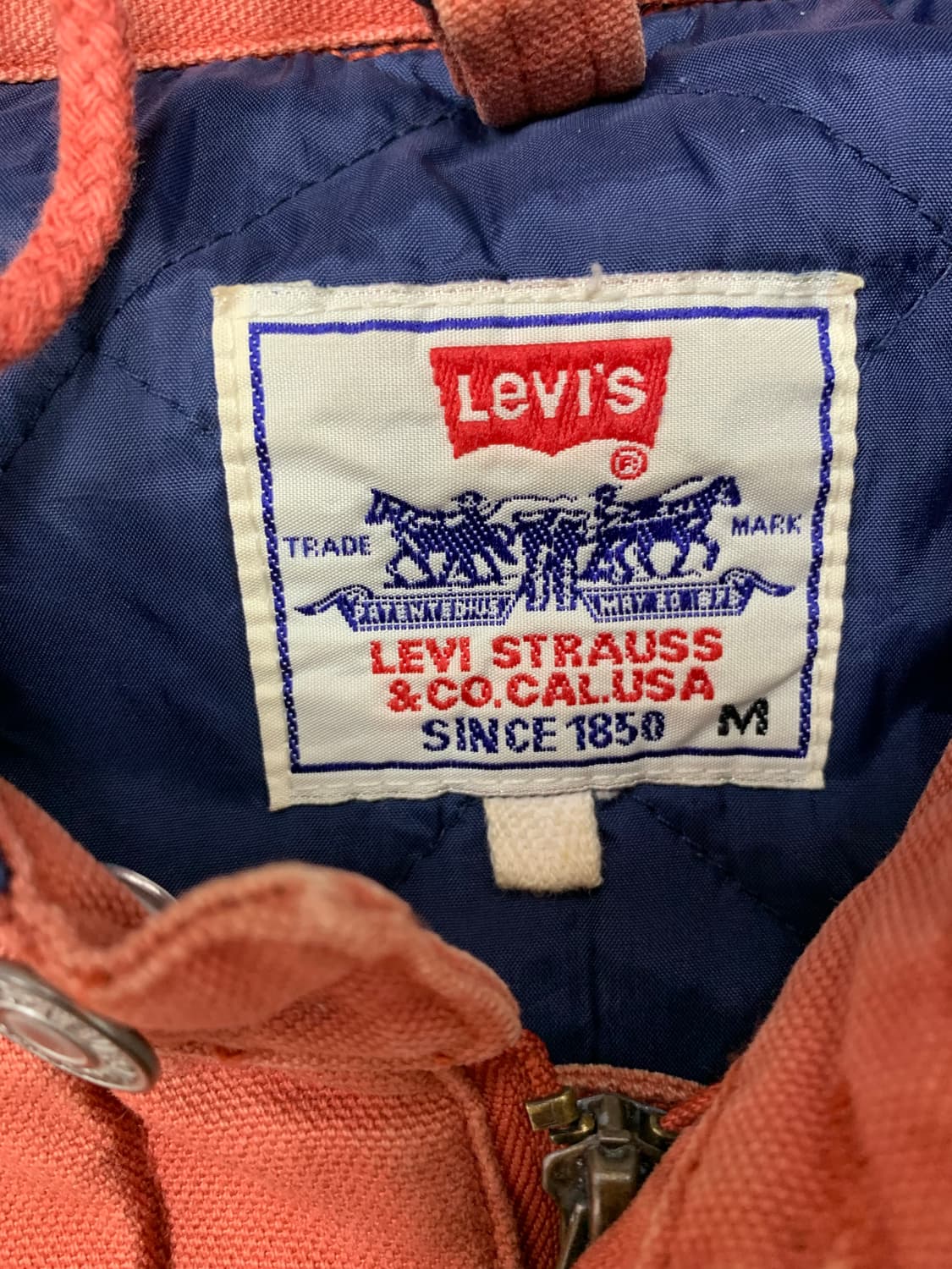 리바이스 빈티지 레드 워크웨어 후드자켓 #720 상품이미지3