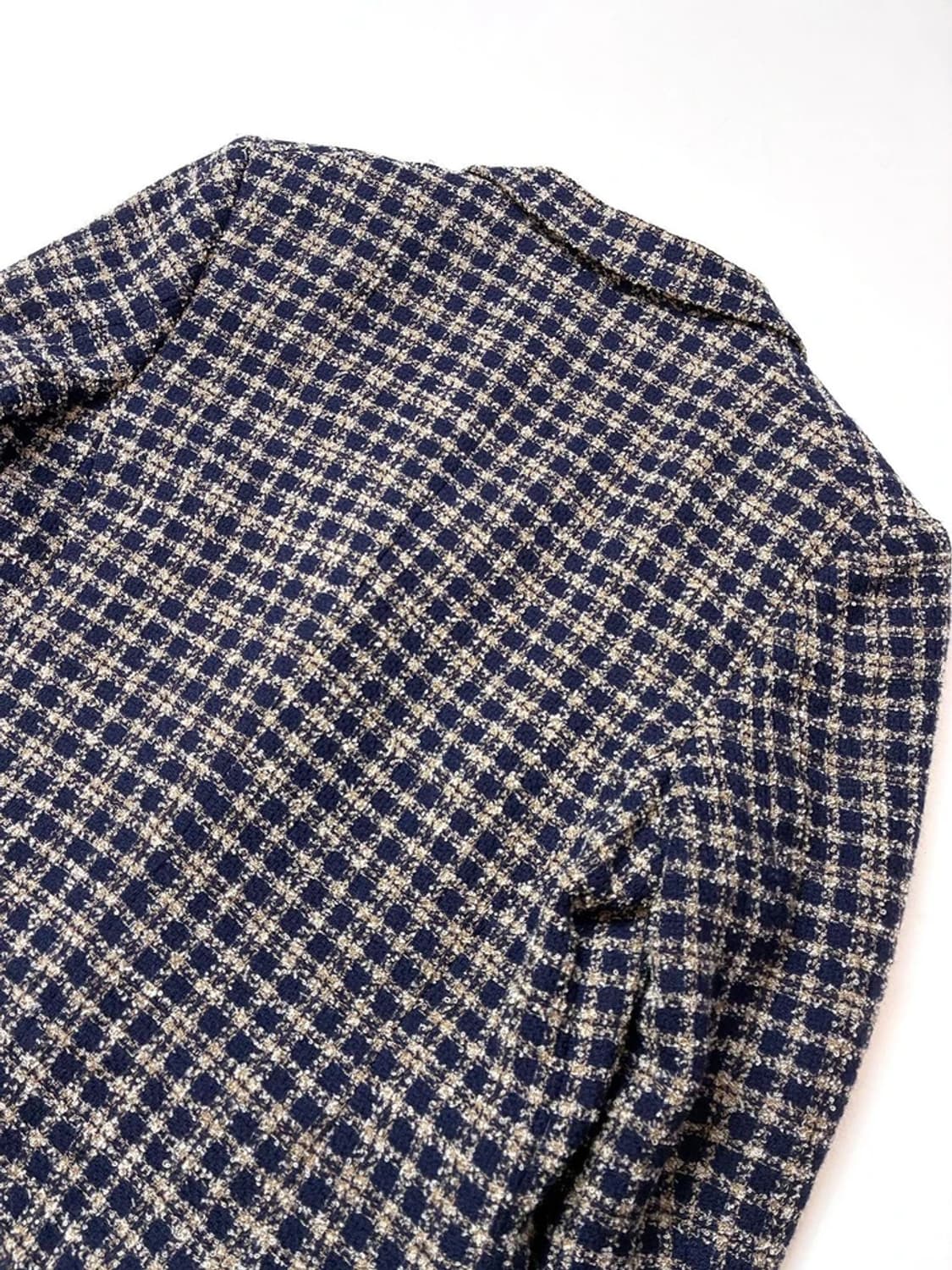 버버리 90s 올드머니룩 울 체크 블레이저 자켓 PN5235 상품이미지5