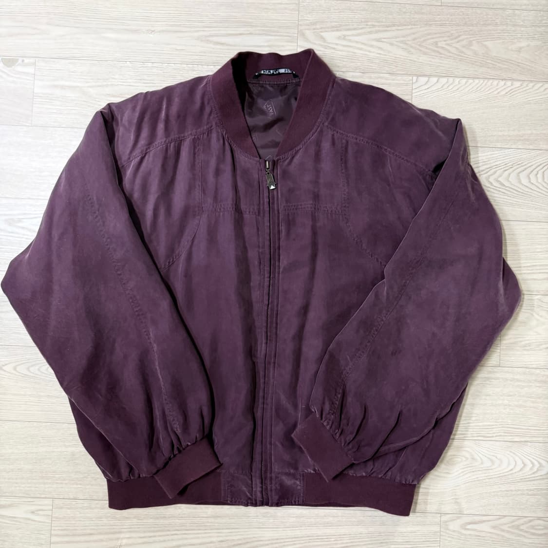 [일본 빈티지] 퍼플 실크 자켓 (M / 상태 S급) 상품이미지1