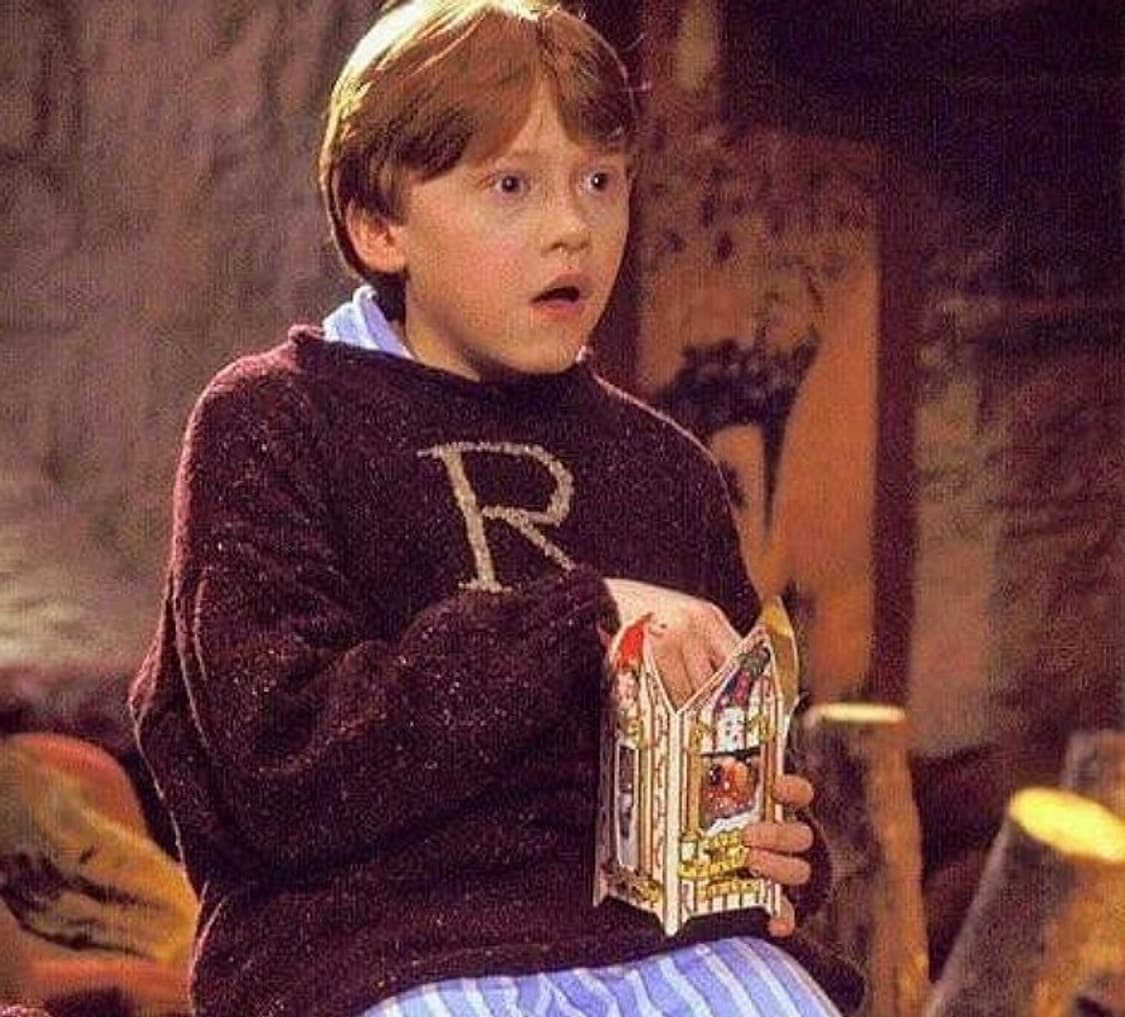 재팬 해리포터 위저딩 월드 론 위즐리 멜런지 니트  상품이미지1