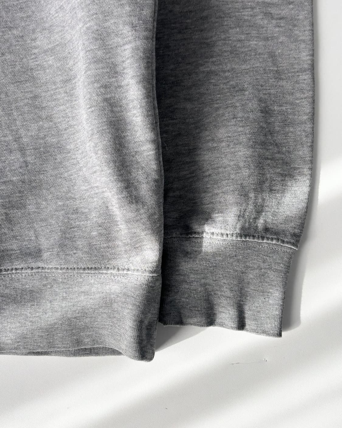 Stussy 스투시 빅스탁로고 그레이 맨투맨 상품이미지5