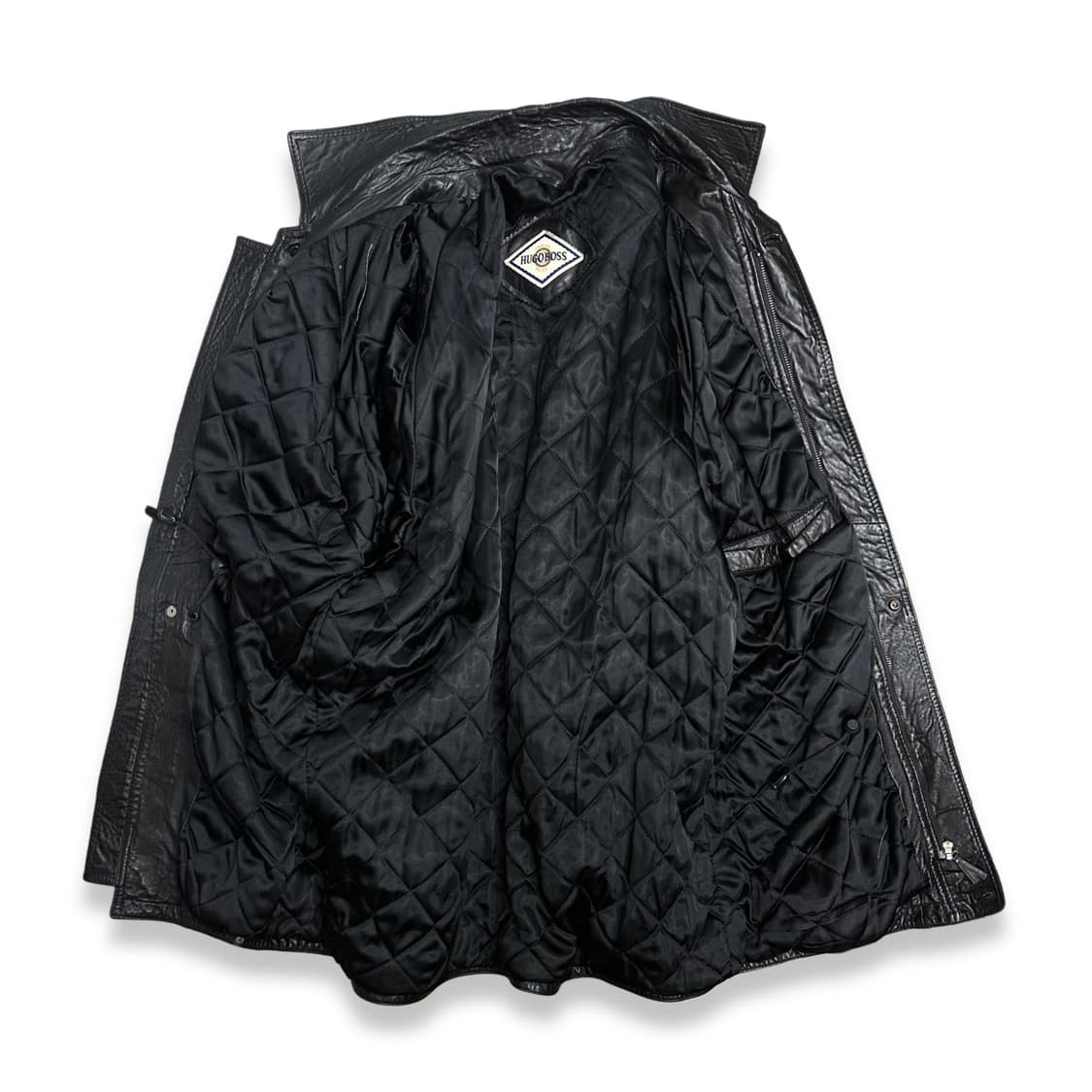 80s HUGO BOSS 레더 자켓 52 상품이미지3