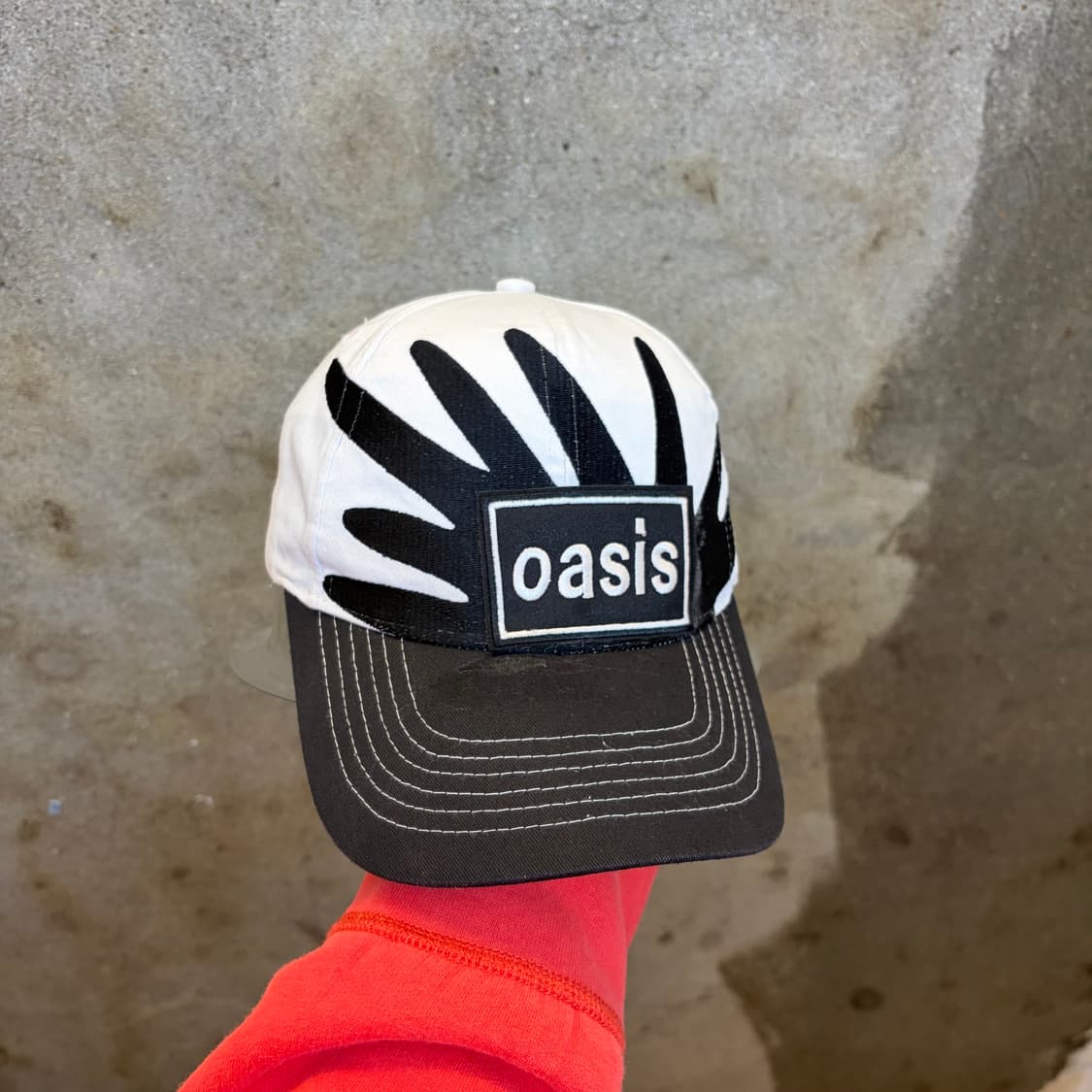 90s USA 빈티지 리복 오아시스 트러커 볼캡 야구모자 모자 상품이미지1
