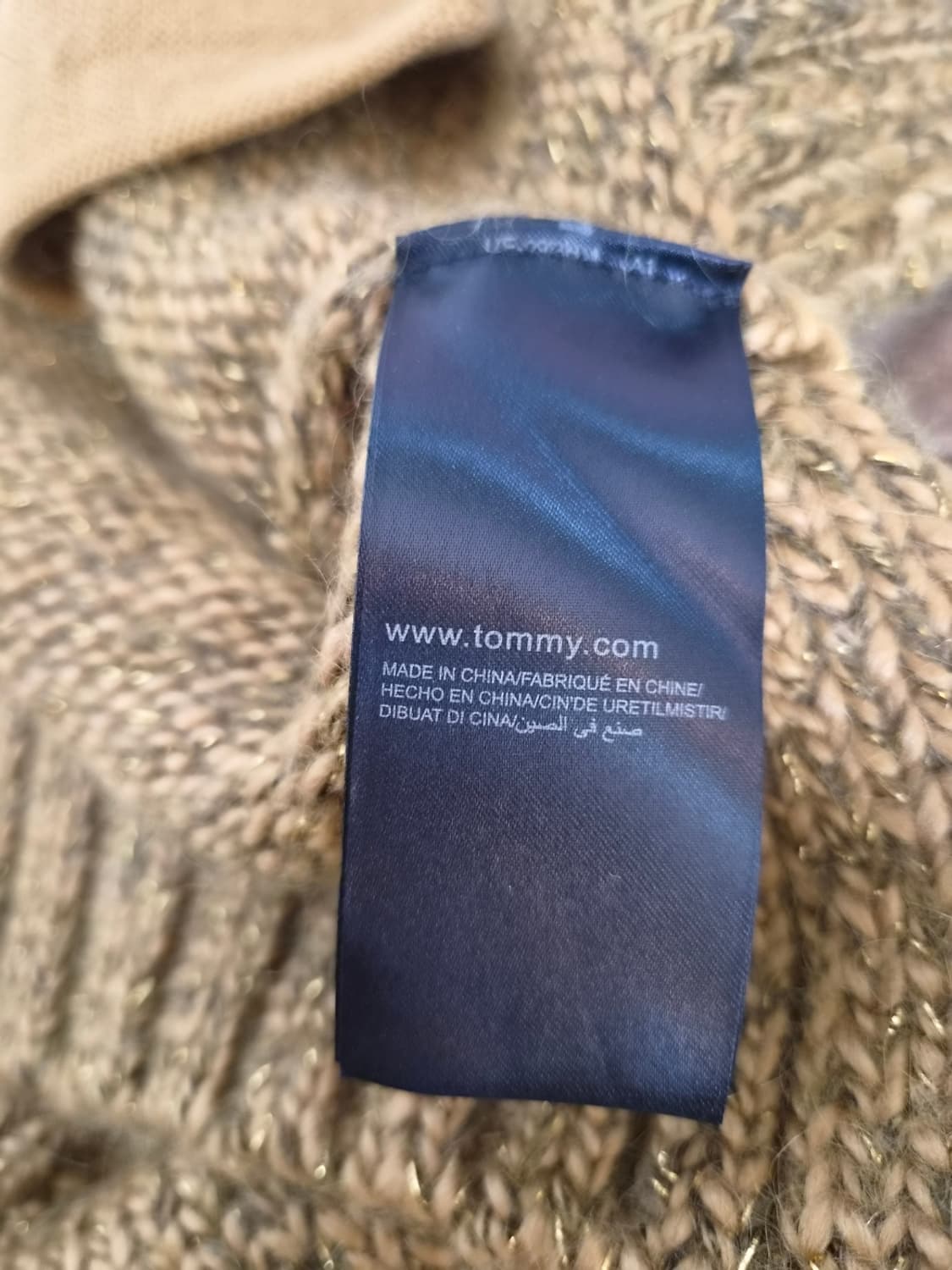 타미힐피거 여성 울혼방니트가디건 S사이즈 상품이미지8