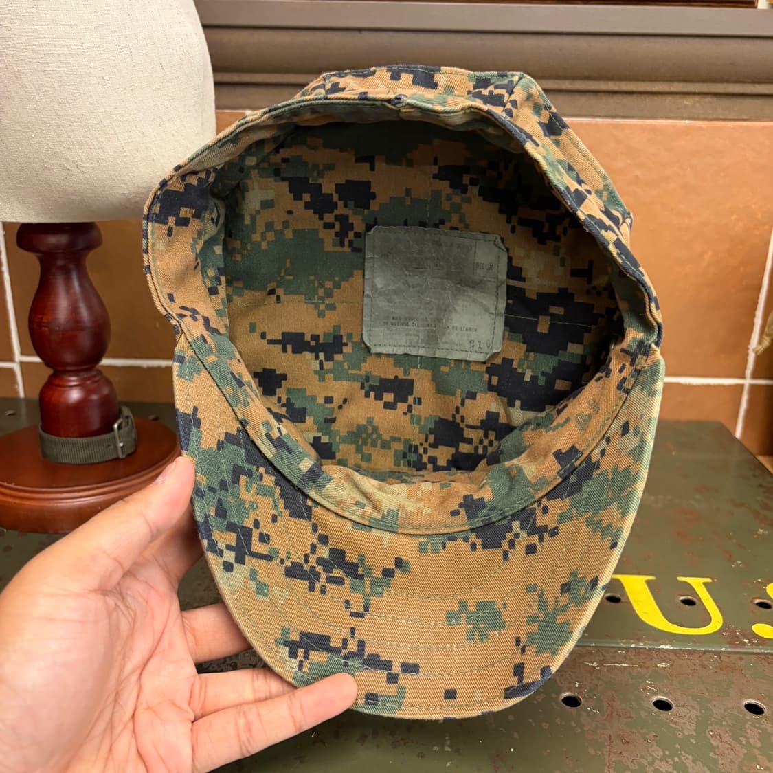 미해병대 USMC MARPAT 유틸리티 캡 오리지널 Medium 상품이미지7