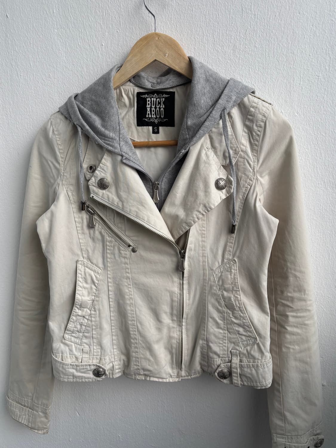 Buckaroo Ivory Hood Jacket  상품이미지7