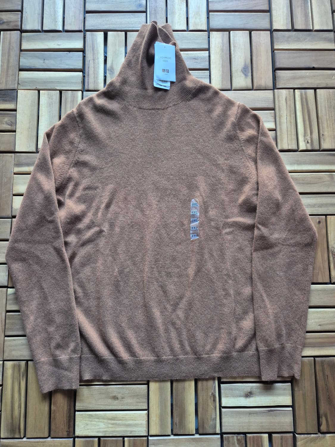 Uniqlo 유니클로 캐시미어100 여성 터틀넥 니트 스웨터 상품이미지1