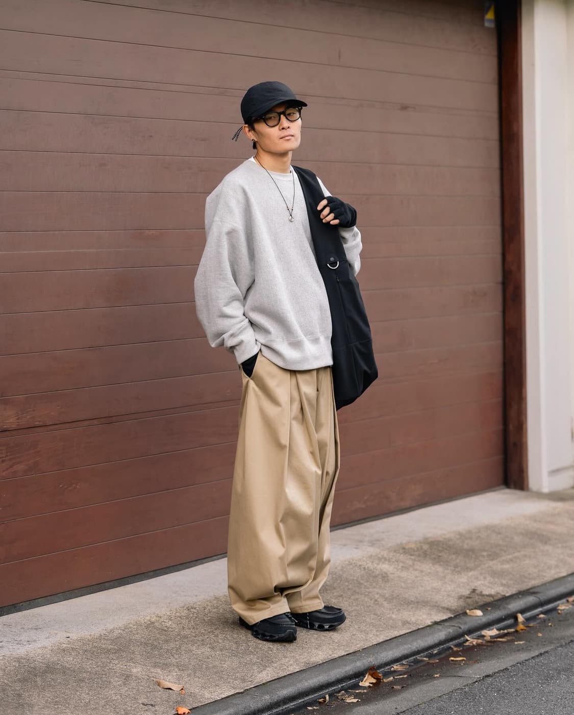 세이지네이션 BOX PLEAT TROUSER 카키 상품이미지6