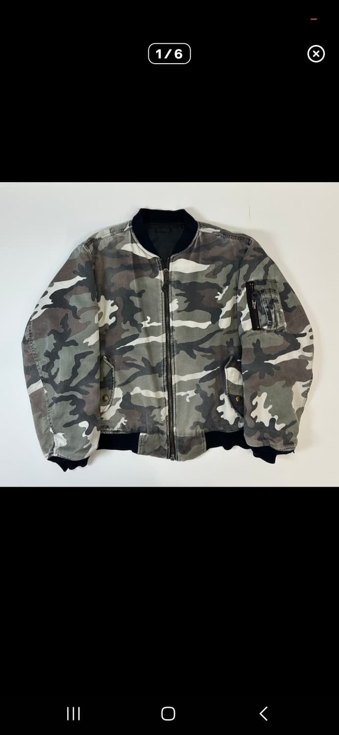 usa 플라이트 카모 ma-1 자켓 상품이미지1