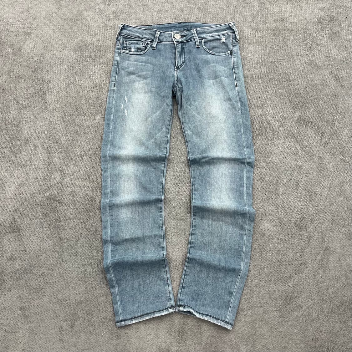 26 트루릴리젼 연청 데님 팬츠 상품이미지2