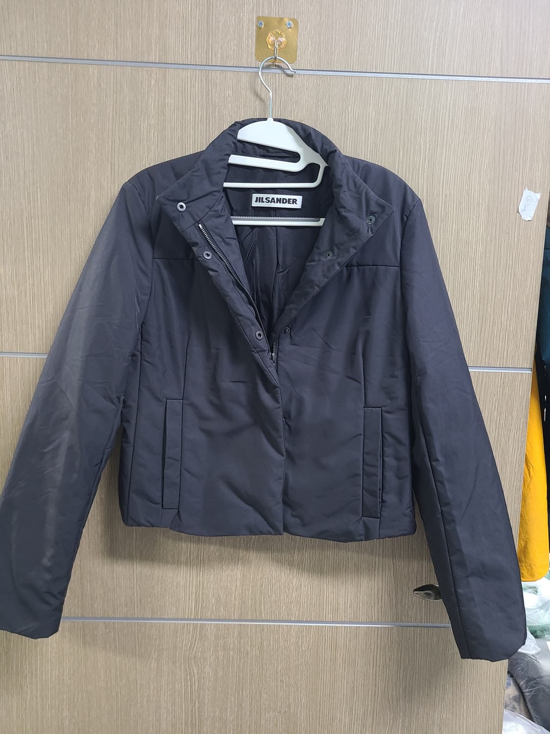 질샌더 블랙 숏패딩 상품이미지1