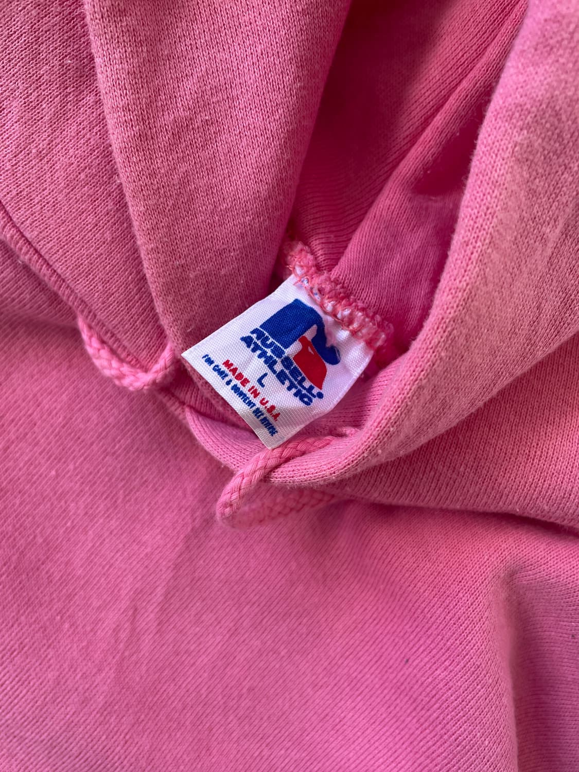 80s Russell Pink Hood zip 상품이미지4