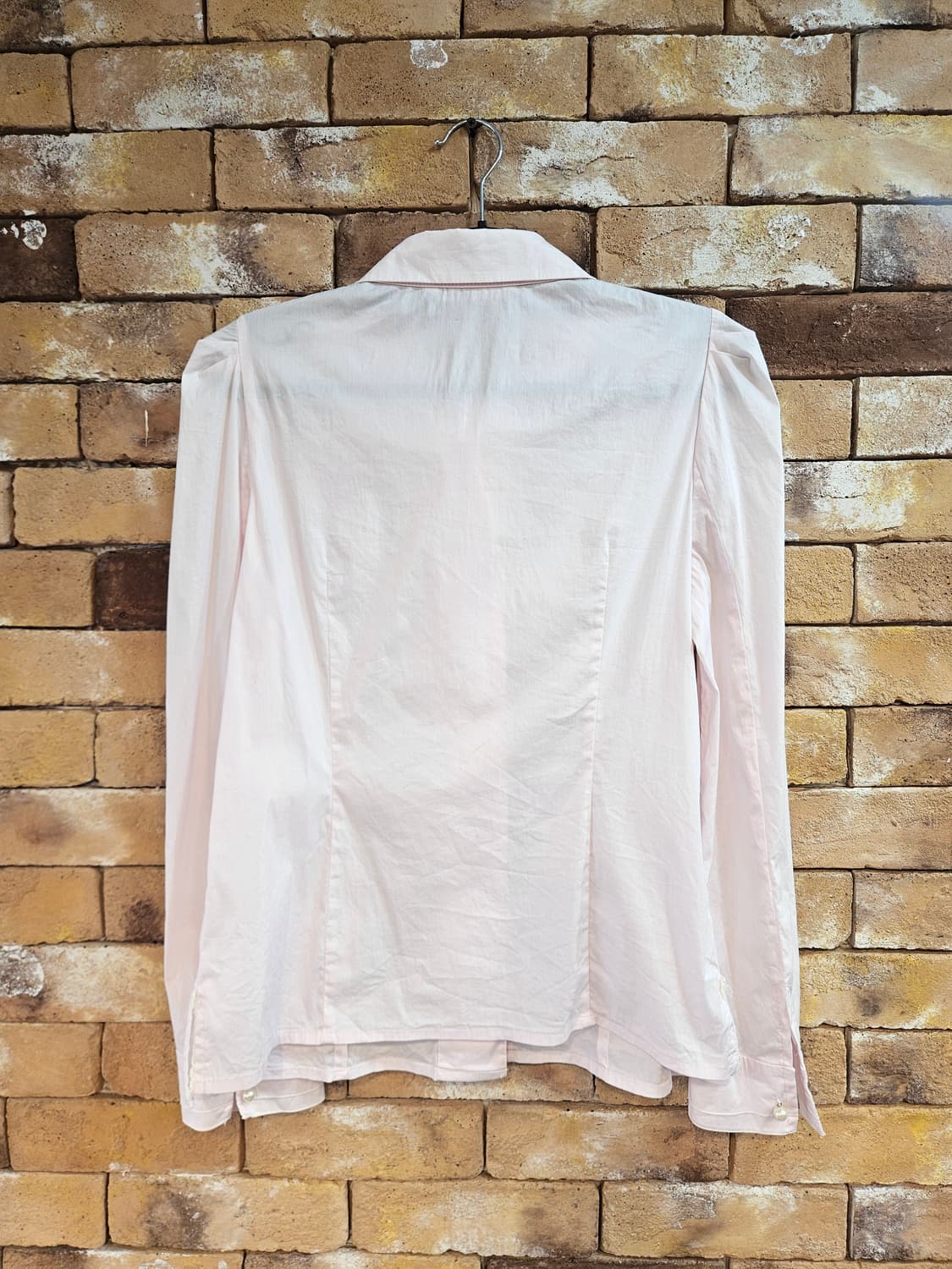 레니본 연핑크 블라우스 상품이미지2