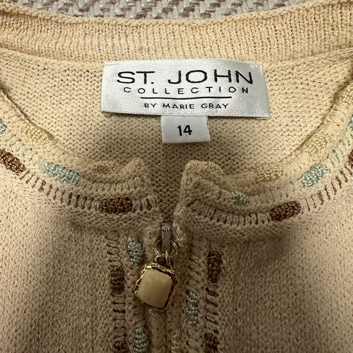 ST. JOHN usa made women knit jacket 상품이미지5