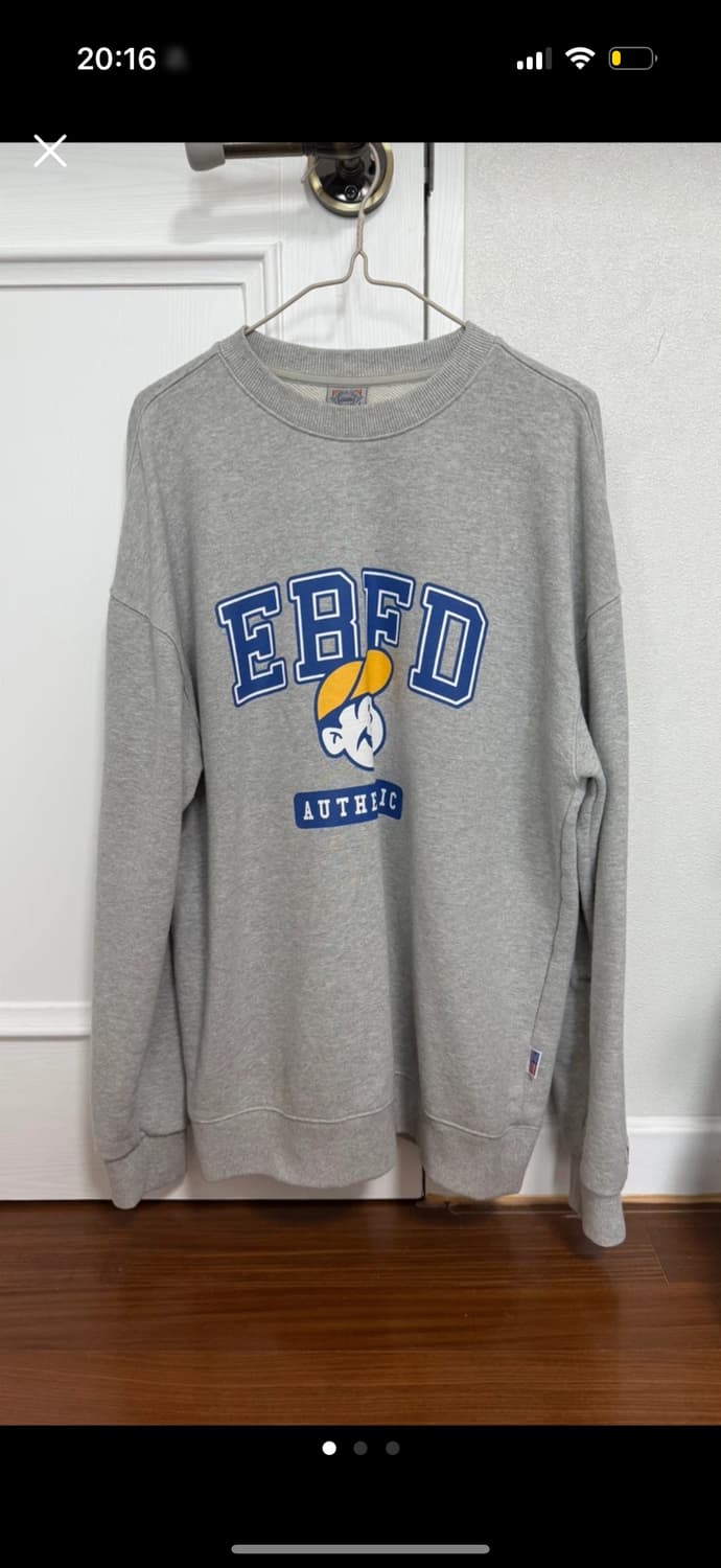 이벳필드 맨투맨 상품이미지1