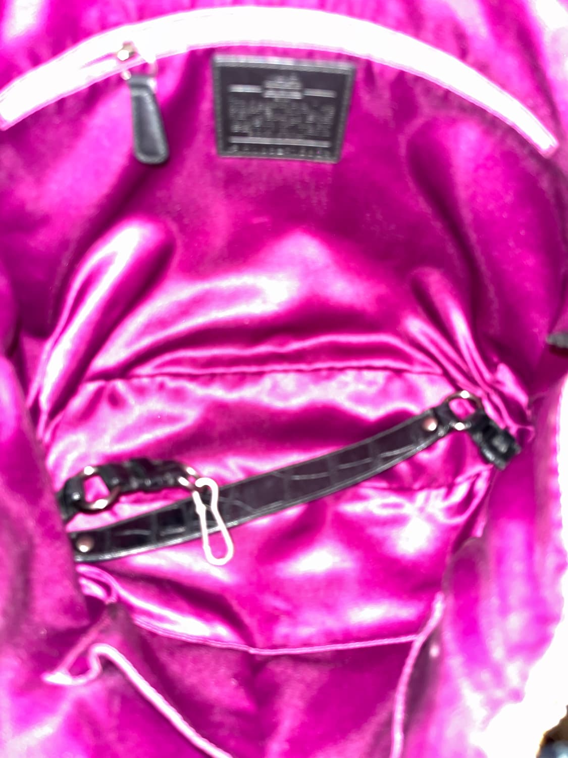 Coach All Black Shoulder Bag 상품이미지9