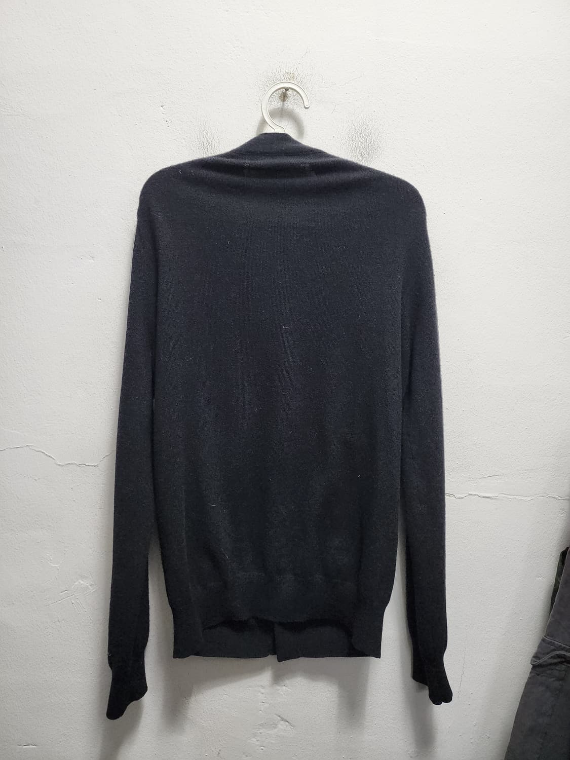 (L) 꼼데가르송 블랙 레드와펜 남성 가디건 AZ-N008 상품이미지2