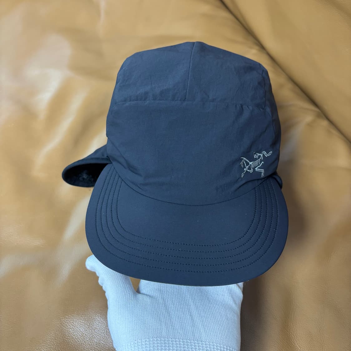 Arcteryx 아크테릭스 프로톤 투웨이 햇 캠프캡 이어플랩 모자 블랙 상품이미지2