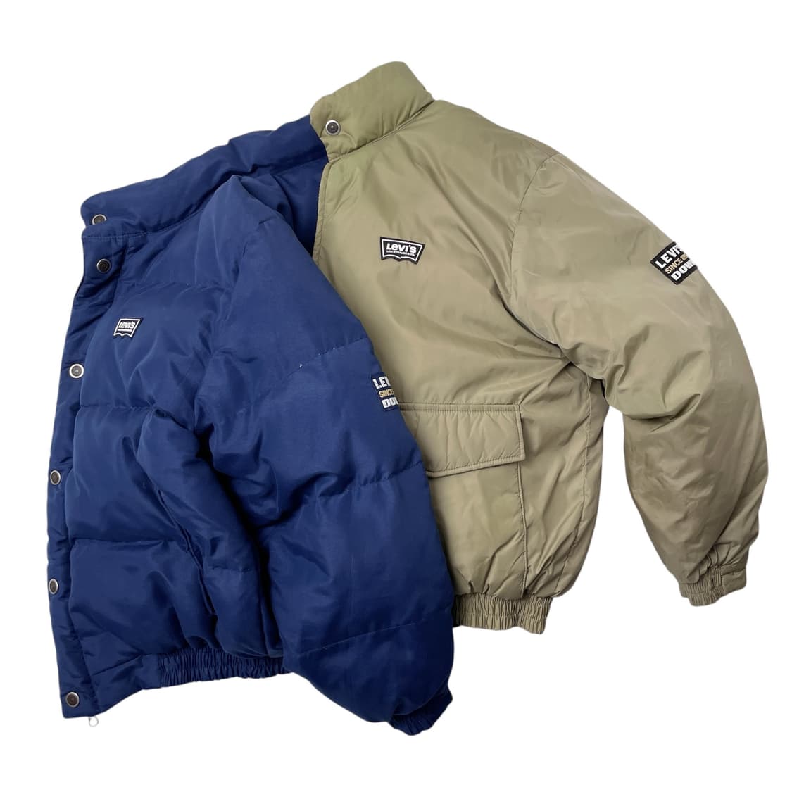 [택포] 리바이스 덕다운 리버시블 패딩 점퍼 90 상품이미지1