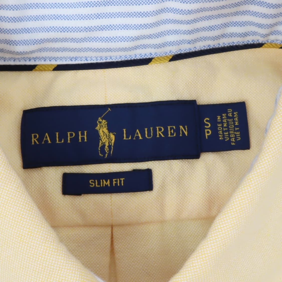 폴로 랄프로렌 옐로우 멀티포니 옥스포드 셔츠 상품이미지8