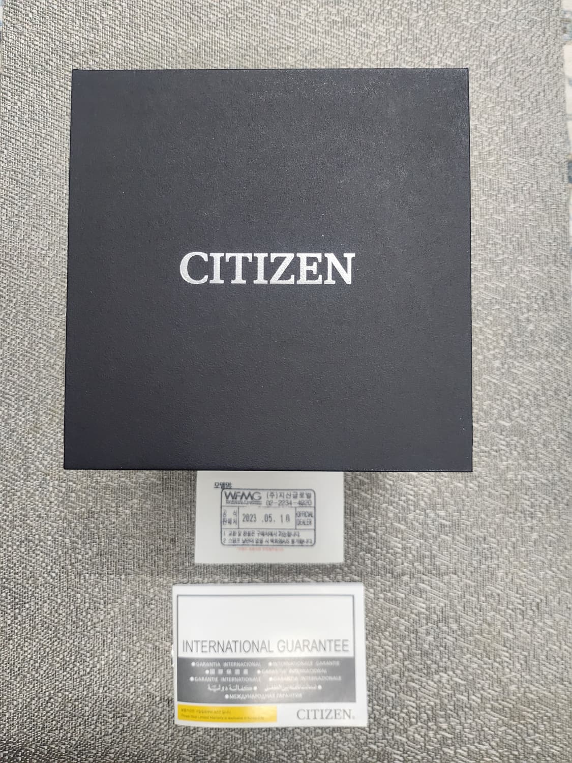 (새상품) 시티즌 에코드라이브 가죽 쿼츠시계 상품이미지7