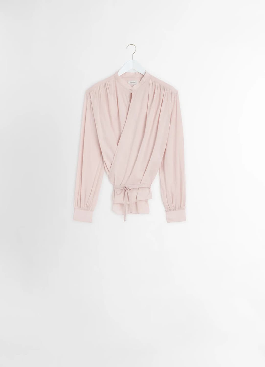 르메르 랩 블라우스 lemaire wrap blouse 36 상품이미지4