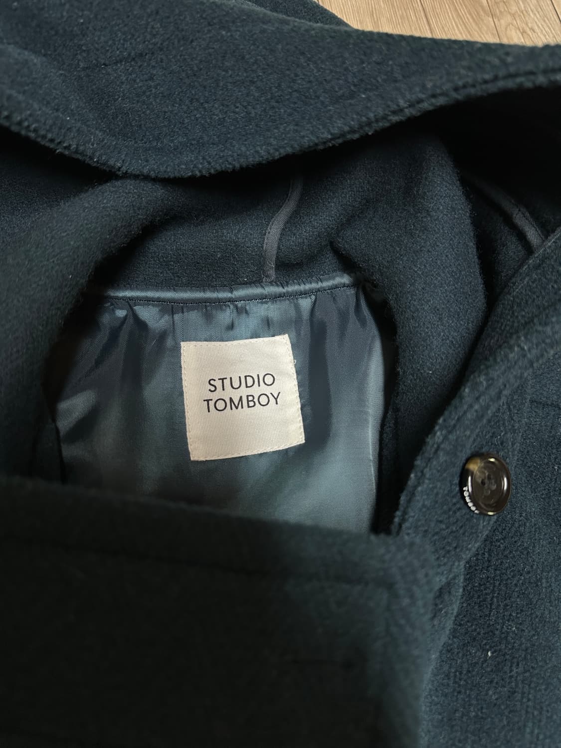 토글 후드 더플코트 STUDIO TOMBOY 상품이미지3