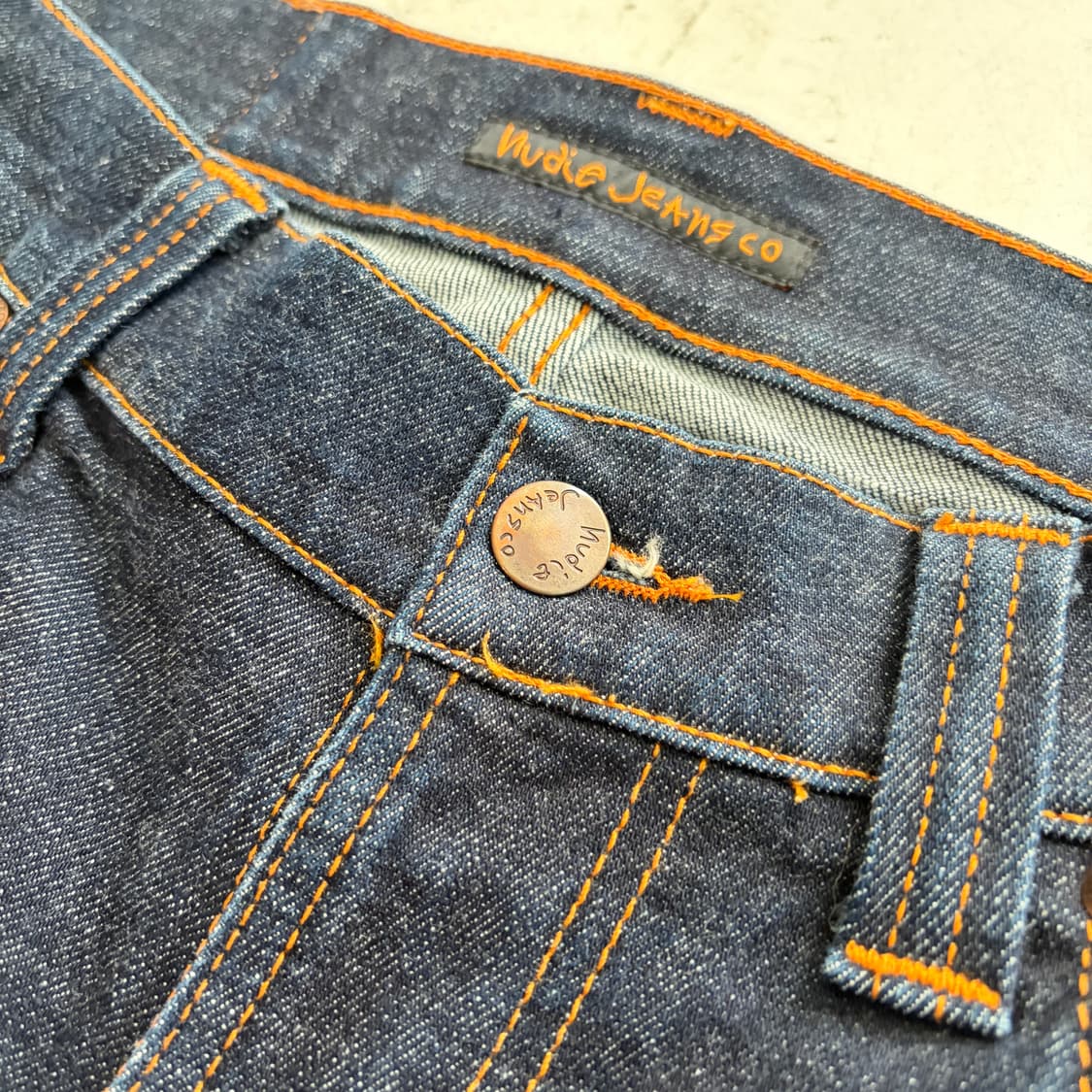 누디진 빈티지 데님팬츠 31x32 상품이미지4