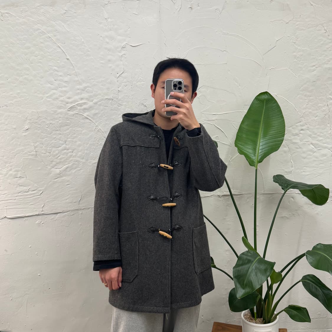 쇼트 더플코트 38사이즈 상품이미지5