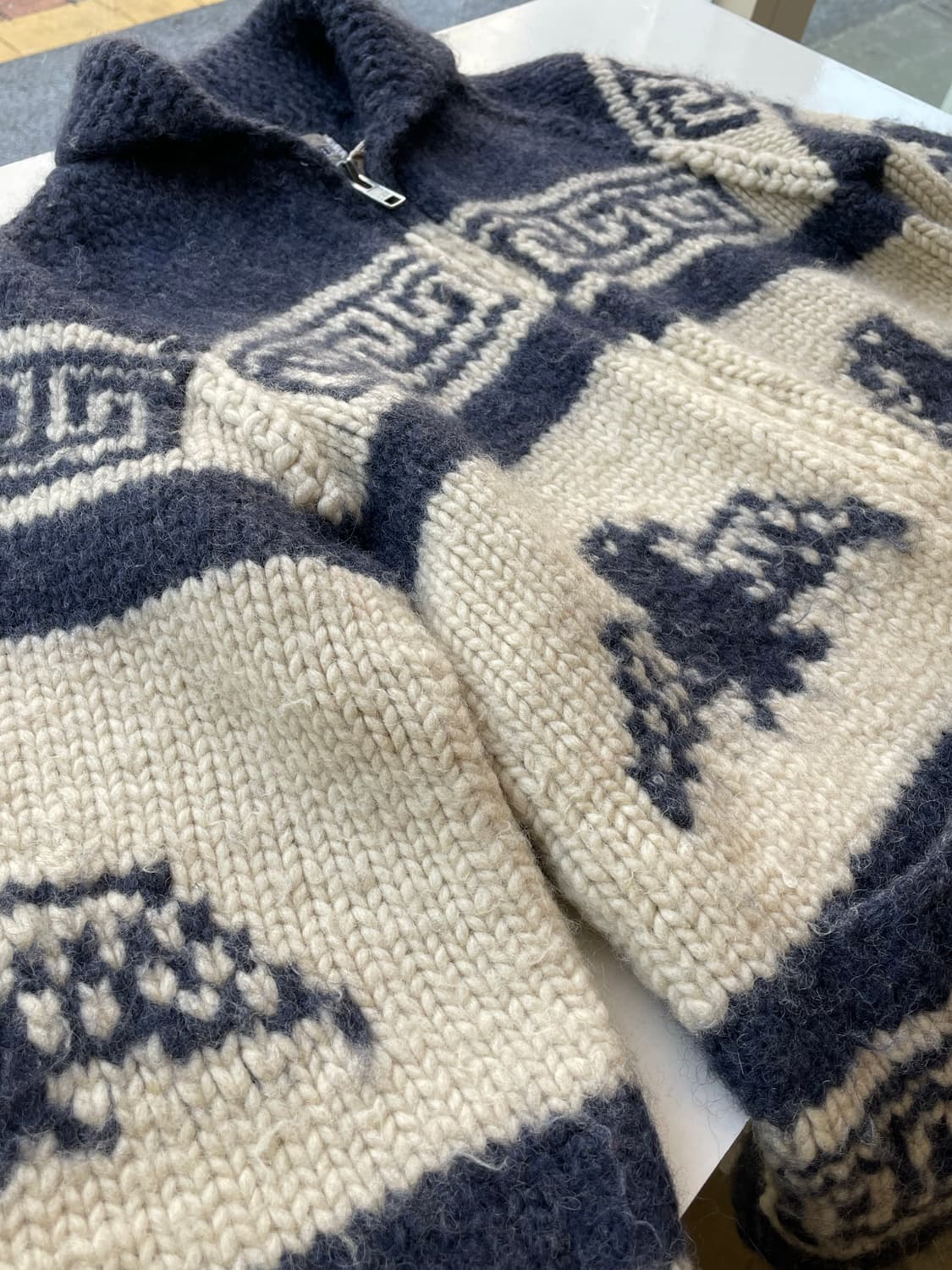 80s Kanata Thunder bird cowichan 카나타 코위찬 상품이미지6