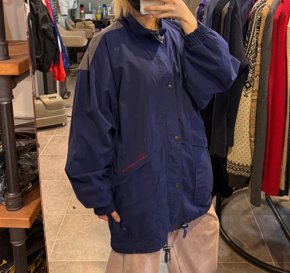 [NO.9] Champion 네이비 바람막이 상품이미지3