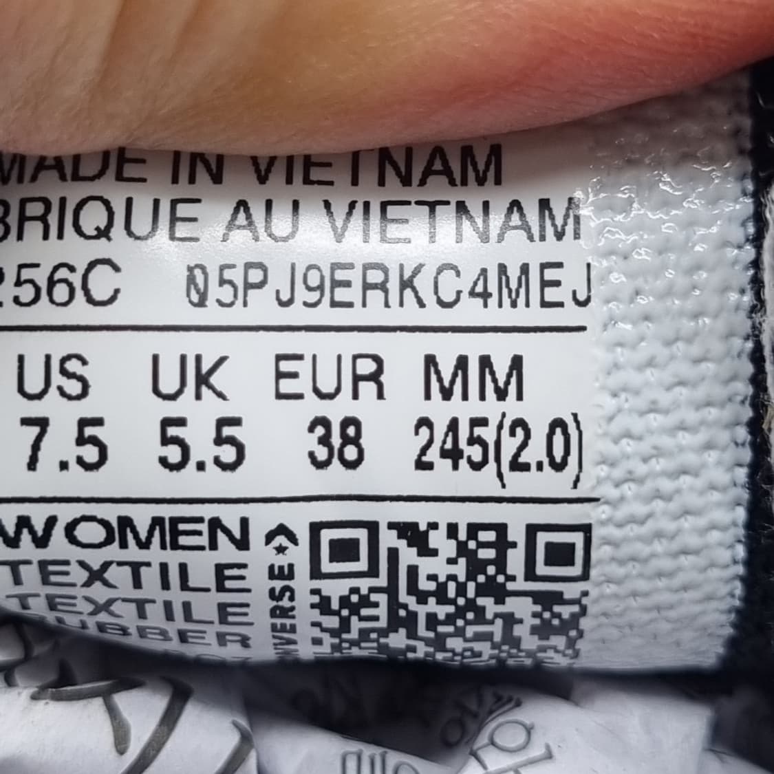 컨버스 올스타 무브 블랙 스니커즈245 상품이미지6