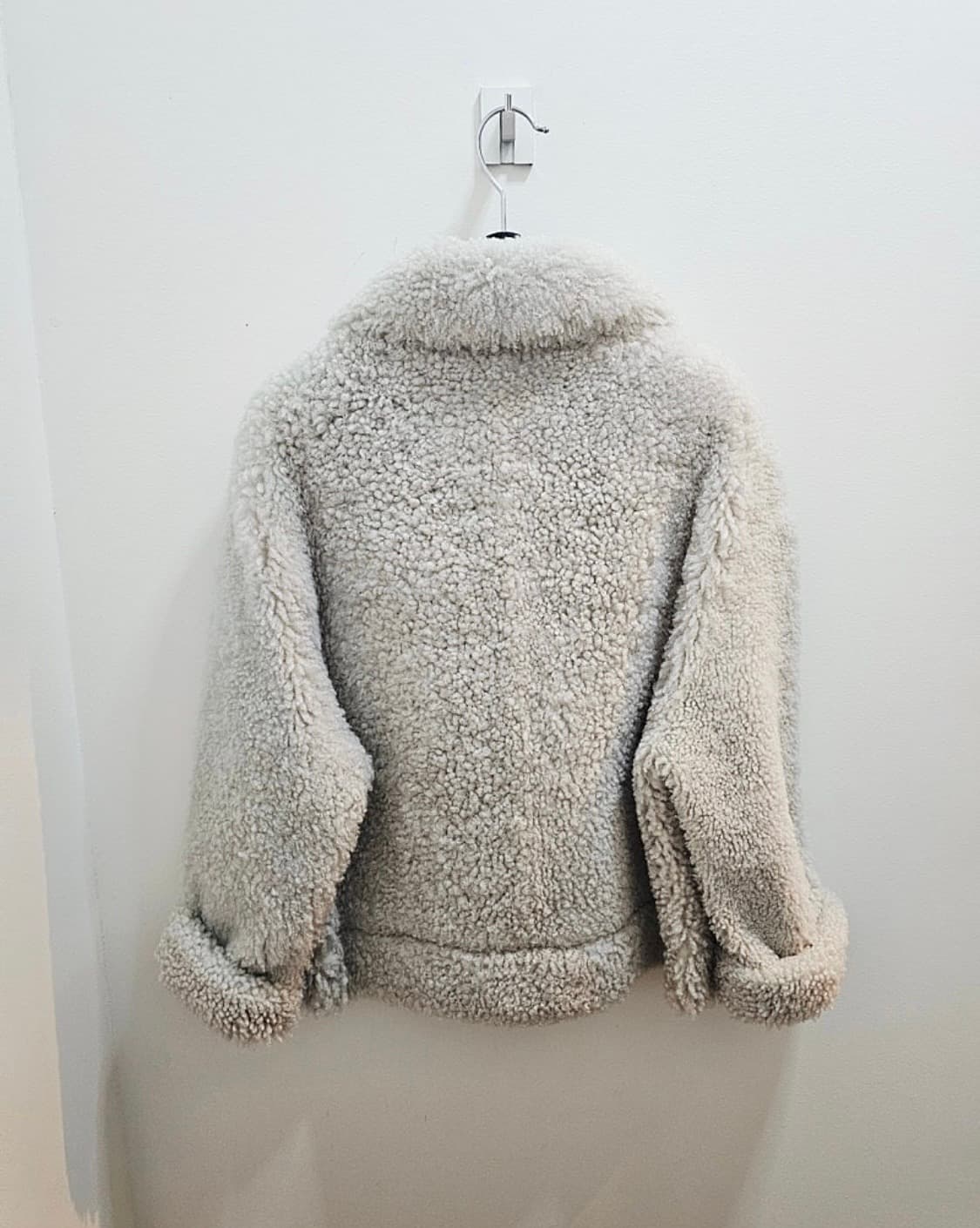 모조에스핀 뽀글이 리얼무스탕 66새상품 상품이미지2